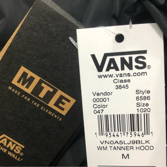 Vans MTE Wmns Tanner Hood Size M - Picture 7 of 16